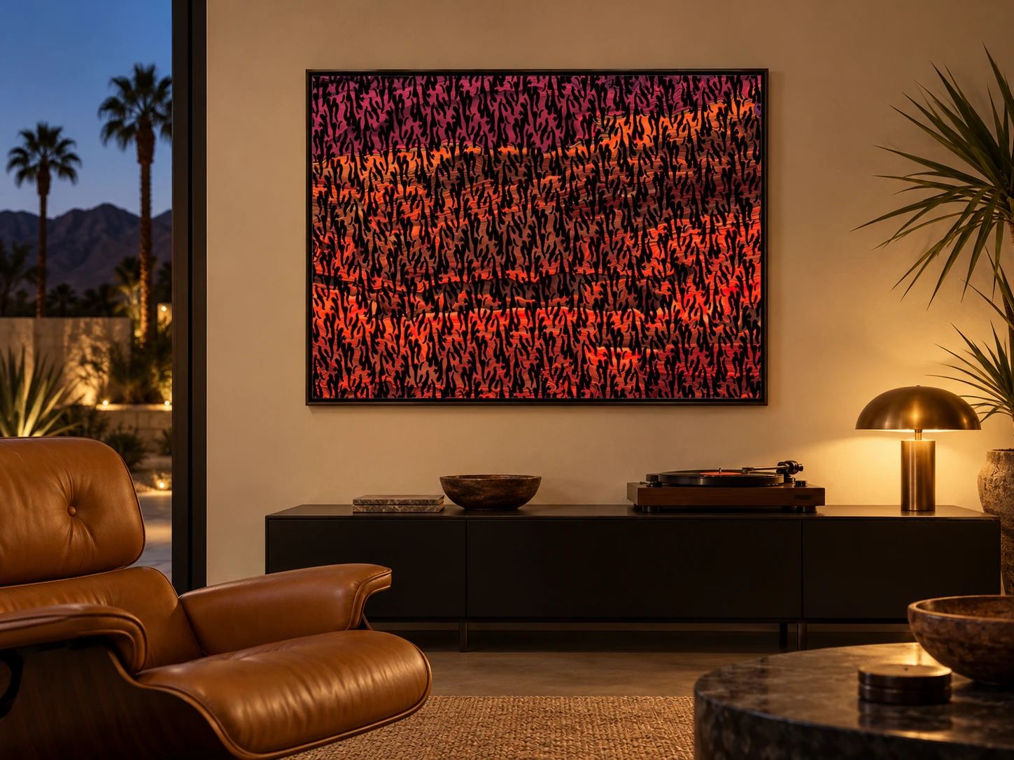 Ember Script framed in an interior